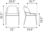 Silla de Comedor Jambi - Gris