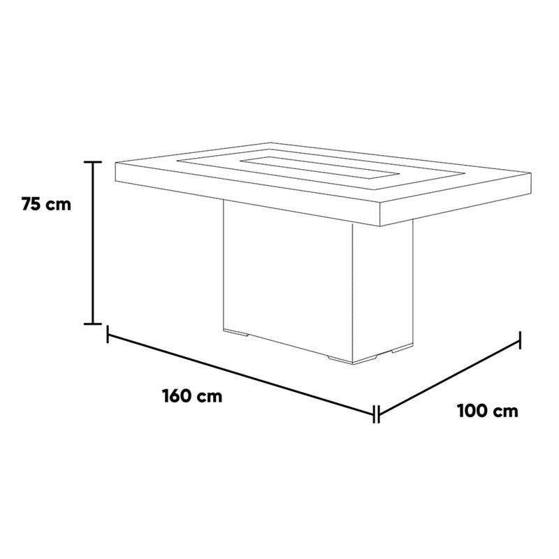 Comedor 6 Sillas Yamilet - Nogal