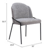 Silla de Comedor Jambi - Gris