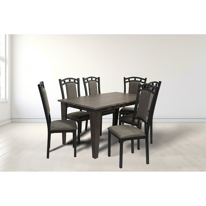 Comedor 6 Sillas Ania - Gris