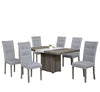 Antecomedor 6 Sillas Noria - Gris