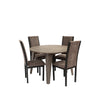 Comedor 4 Sillas Alondra - Gris