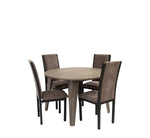 Comedor 4 Sillas Alondra - Gris