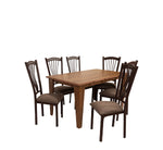 Comedor 6 Sillas Fany - Nogal