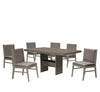 Comedor 6 Sillas Florencia - Gris