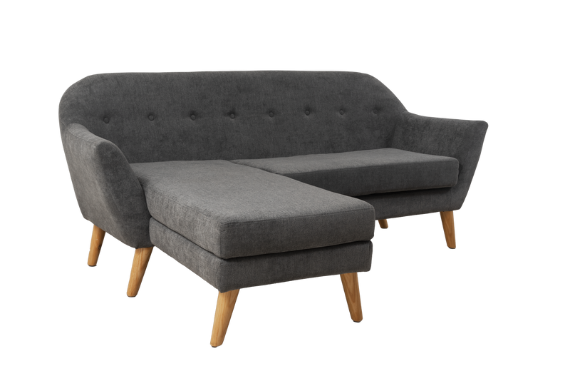 Sala Chaise Longue Estocolmo - Gris