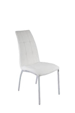 Silla Piel Deco - Blanca