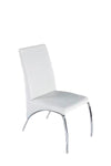 Silla Piel Vip - Blanca