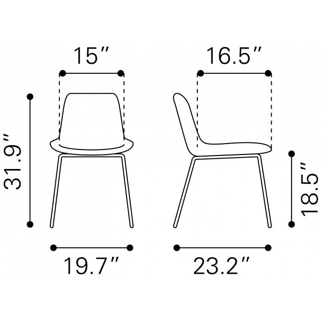 Silla Byron - Gris