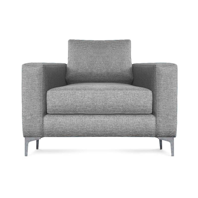 Sillon Individual Kama - Gris Claro