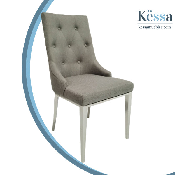 Silla de Comedor Tansy - Gris